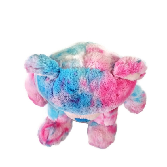Build-A-Bear Baskin Robbins Ice Cream Cone Bear Plush Pink Blue Tie Dye 16 Inch - Picture 6 of 12